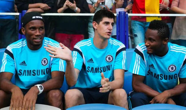 Courtois : «<span style="font-size:50%">&nbsp;</span>Drogba entraîneur ? Une bonne idée pour Chelsea<span style="font-size:50%">&nbsp;</span>»