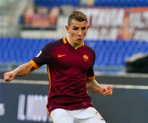 Accident de la route pour Lucas Digne