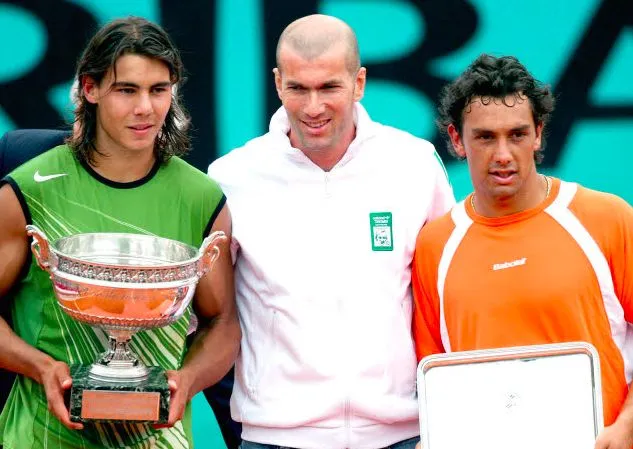 Nadal : «<span style="font-size:50%">&nbsp;</span>Zidane, la personne idéale<span style="font-size:50%">&nbsp;</span>»