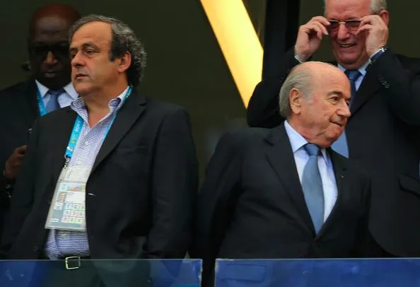8 ans de suspension pour Platini et Blatter !
