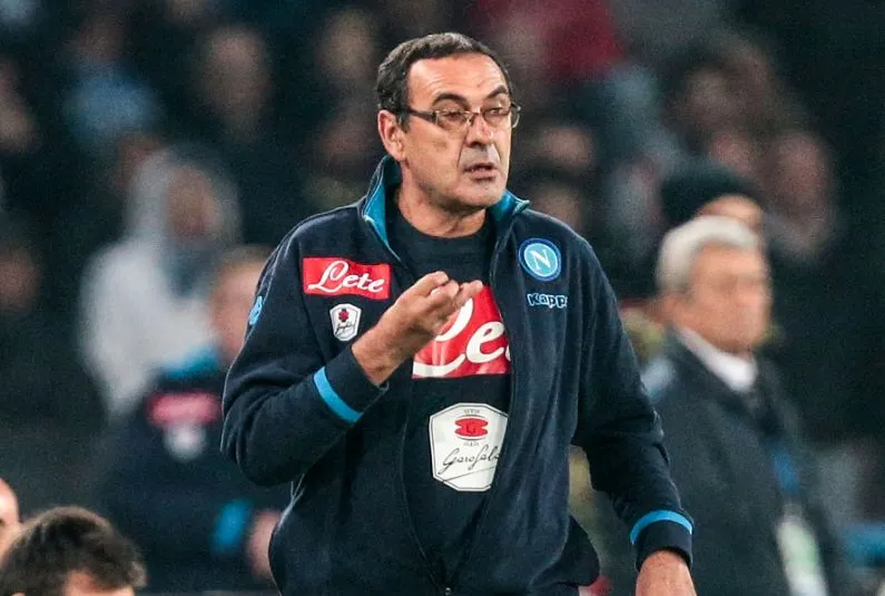 Sarri : «<span style="font-size:50%">&nbsp;</span>La Juventus est favorite pour le Scudetto<span style="font-size:50%">&nbsp;</span>»