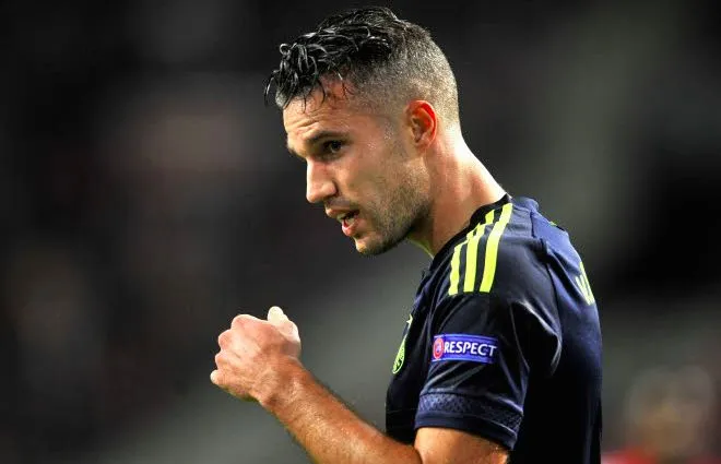 La promenade de Van Persie