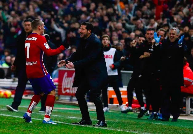 Simeone : «<span style="font-size:50%">&nbsp;</span>Griezmann ne fait pas partie des meilleurs du monde<span style="font-size:50%">&nbsp;</span>»