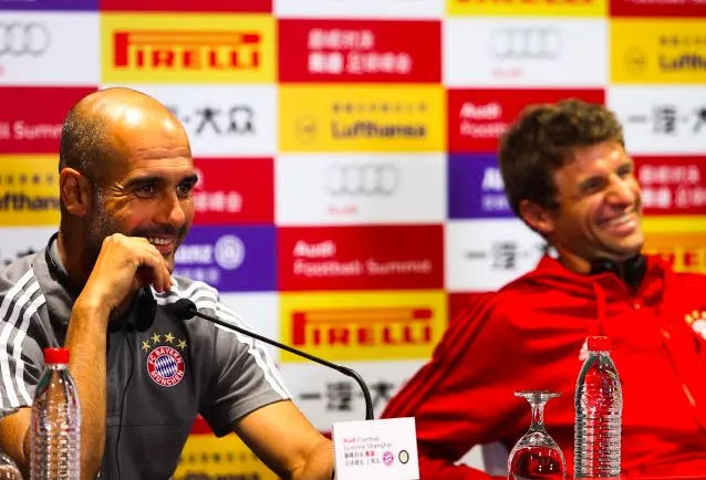 Müller : «<span style="font-size:50%">&nbsp;</span>Pep sera avec nous jusqu&rsquo;au bout<span style="font-size:50%">&nbsp;</span>»