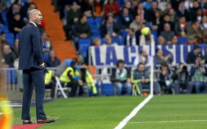 Zidane : «<span style="font-size:50%">&nbsp;</span>Le titre, compliqué mais pas impossible<span style="font-size:50%">&nbsp;</span>»