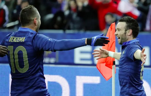 Valbuena évoque la possibilité de rejouer avec Benzema