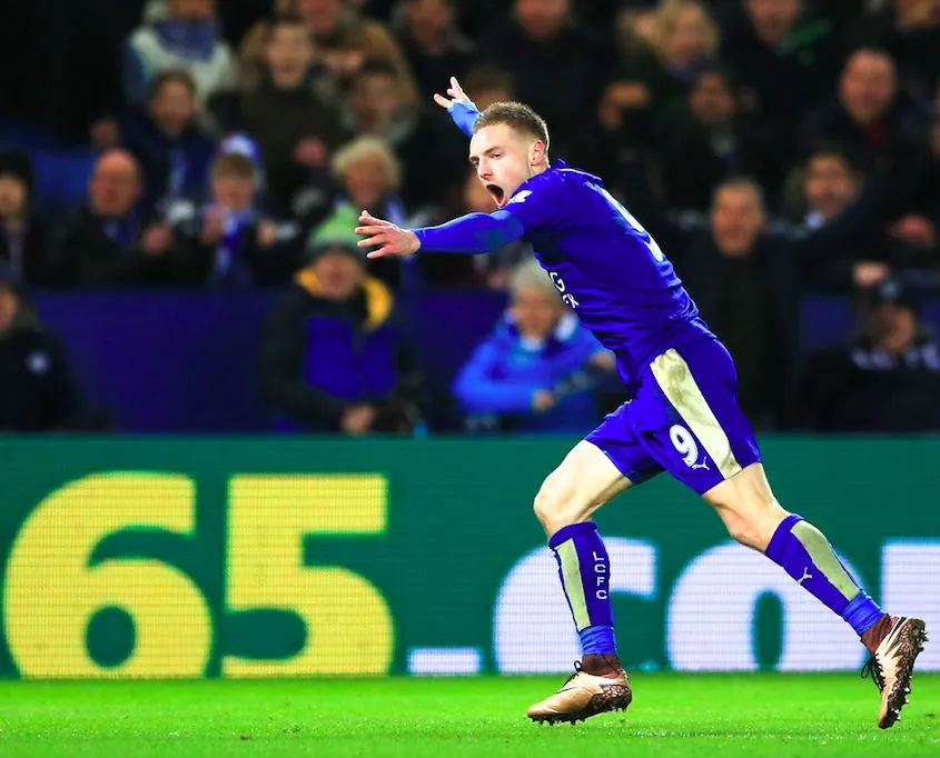 Vardy veut rester «<span style="font-size:50%">&nbsp;</span>pour un long moment<span style="font-size:50%">&nbsp;</span>»