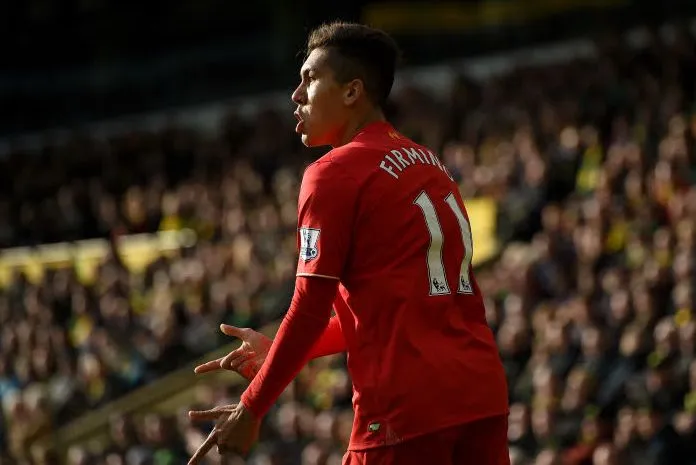 Ronaldinho : «<span style="font-size:50%">&nbsp;</span>Firmino est au niveau d’Özil ou Iniesta<span style="font-size:50%">&nbsp;</span>»