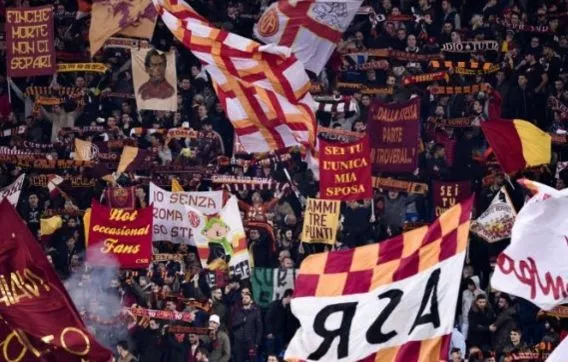 Les ultras de la Roma absents contre le Real
