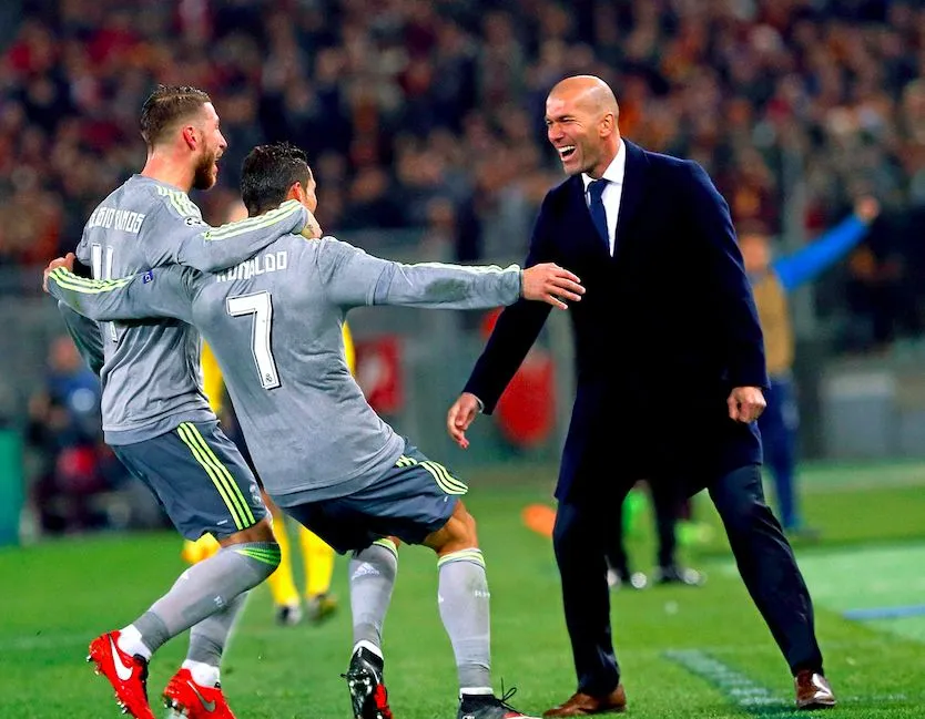 Zidane : «<span style="font-size:50%">&nbsp;</span>C&rsquo;est bien, c&rsquo;est bon !<span style="font-size:50%">&nbsp;</span>»