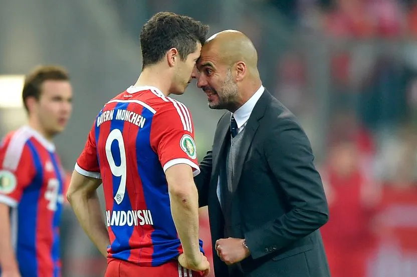 Guardiola : «<span style="font-size:50%"> </span>Lewandowski, le joueur le plus professionnel<span style="font-size:50%"> </span>»