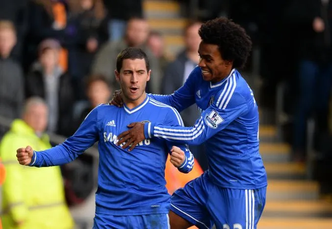 Willian compte sur Hazard