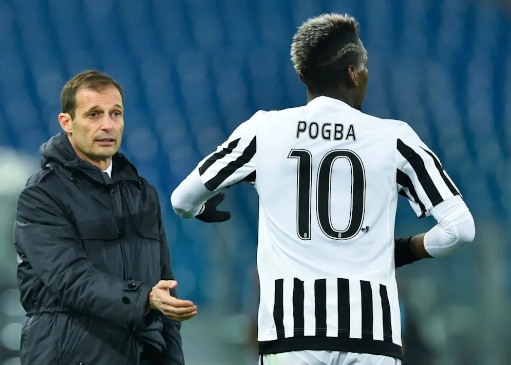 Allegri critique Pogba