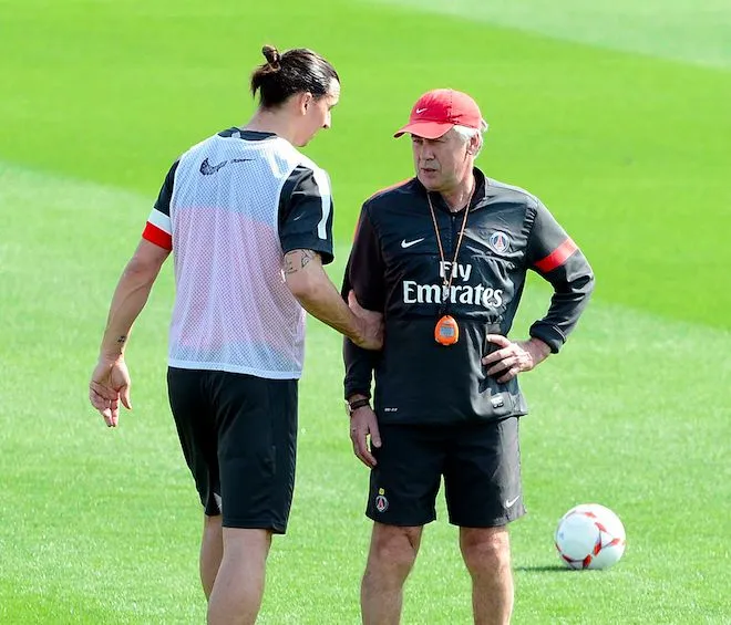 Ancelotti : «<span style="font-size:50%">&nbsp;</span>La C1 est une compétition spéciale pour Ibra<span style="font-size:50%">&nbsp;</span>»