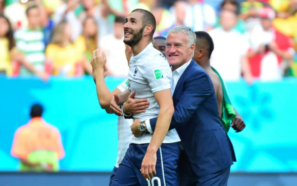 Deschamps : «<span style="font-size:50%">&nbsp;</span>Toutes les nations nous envient Benzema<span style="font-size:50%">&nbsp;</span>»