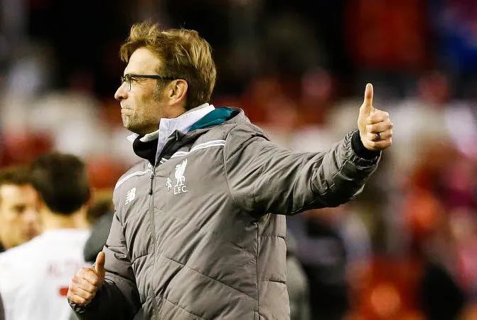 Klopp : «<span style="font-size:50%">&nbsp;</span>Je voulais tirer Man United<span style="font-size:50%">&nbsp;</span>»