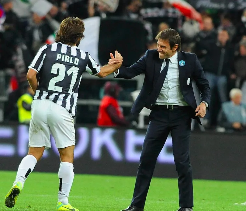 Pirlo : «<span style="font-size:50%">&nbsp;</span>Beaucoup de respect et d&rsquo;admiration pour Conte<span style="font-size:50%">&nbsp;</span>»