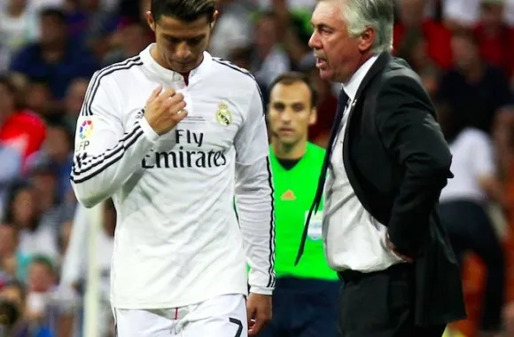 Ancelotti : «<span style="font-size:50%">&nbsp;</span>C. Ronaldo, le meilleur de tous les temps<span style="font-size:50%">&nbsp;</span>»