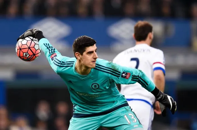Courtois : «<span style="font-size:50%">&nbsp;</span>Je n&rsquo;ai pas de truc contre CR7<span style="font-size:50%">&nbsp;</span>»