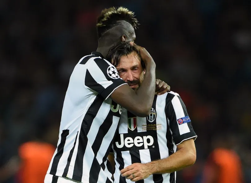 Pirlo : «<span style="font-size:50%">&nbsp;</span>Pogba, le meilleur jeune avec qui j&rsquo;ai joué<span style="font-size:50%">&nbsp;</span>»