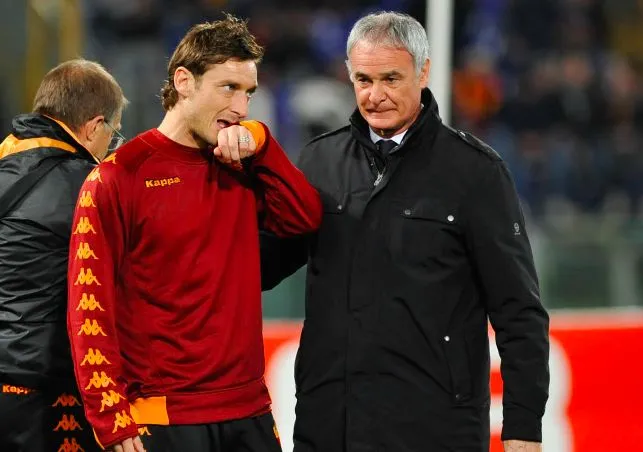 Ranieri veut Totti à Leicester