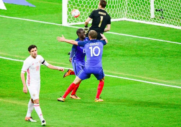 La page Wikipedia de N’Golo Kanté détournée