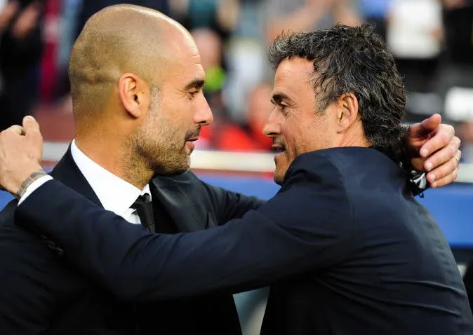 Luis Enrique : «<span style="font-size:50%">&nbsp;</span>Guardiola, une référence<span style="font-size:50%">&nbsp;</span>»