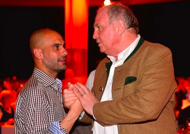Uli Hoeness : «<span style="font-size:50%">&nbsp;</span>Guardiola n&rsquo;a pas été reconnu à sa juste valeur<span style="font-size:50%">&nbsp;</span>»