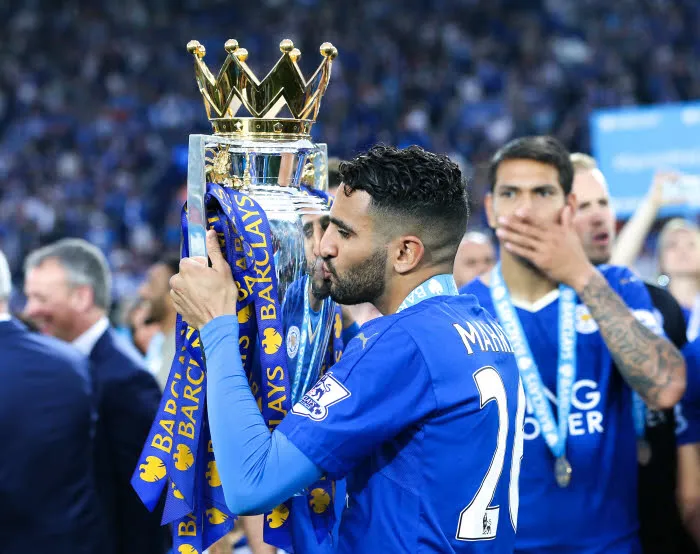 Mahrez élu joueur de l&rsquo;année par les fans de Leicester