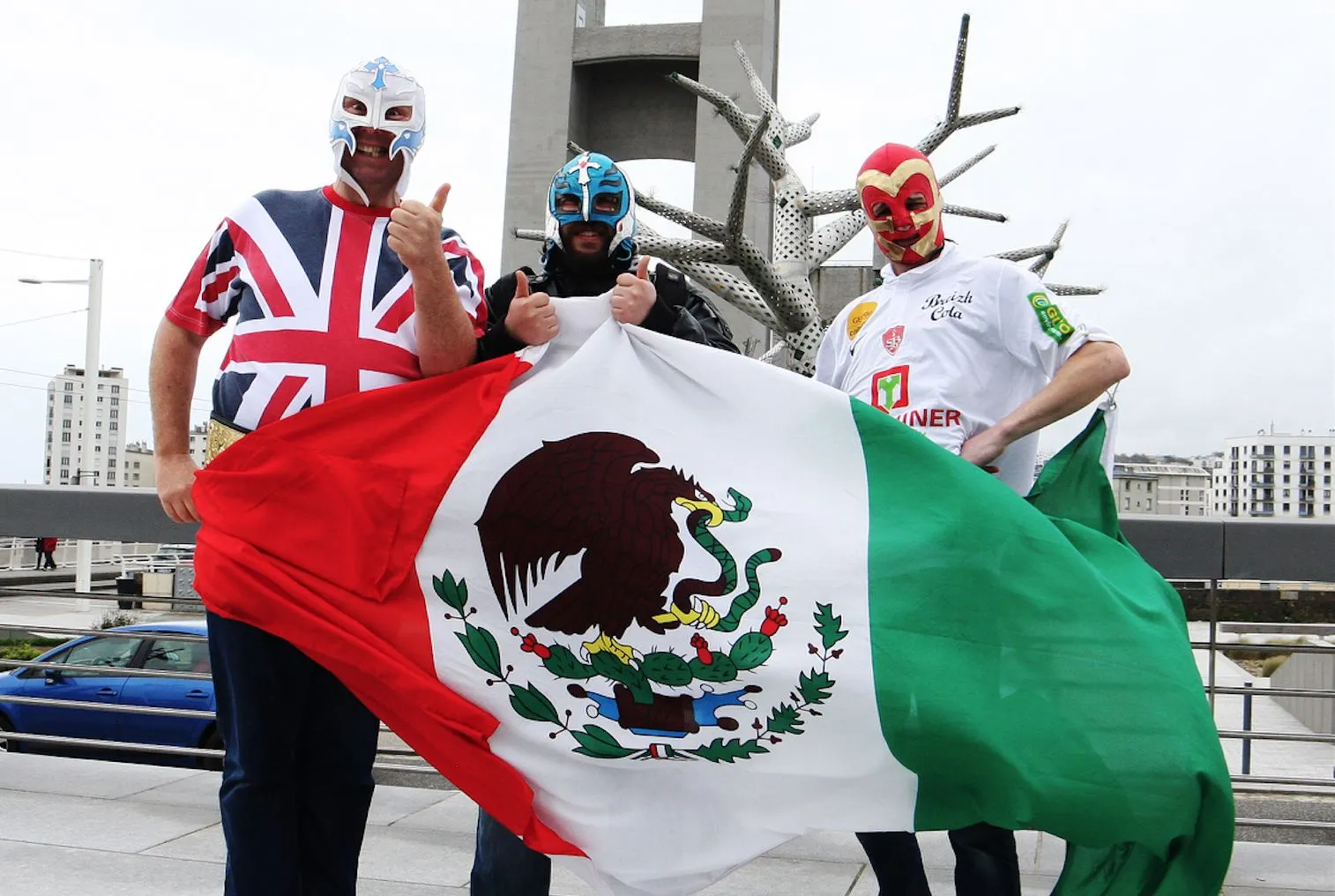 Lucha Libre : « Pour l’hymne de l’Euro, on a provoqué David Guetta en duel ! »