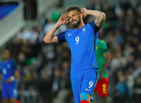 Cissé : «<span style="font-size:50%">&nbsp;</span>Giroud, ça fait le boulot<span style="font-size:50%">&nbsp;</span>»