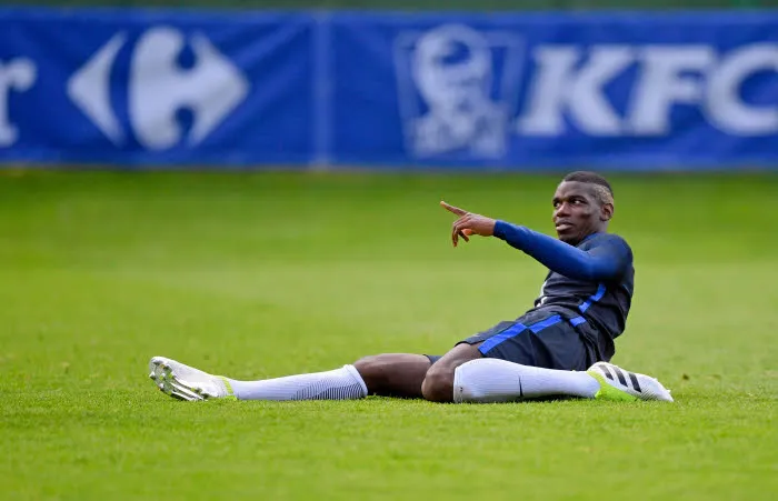 Paul Pogba en salle d’attente
