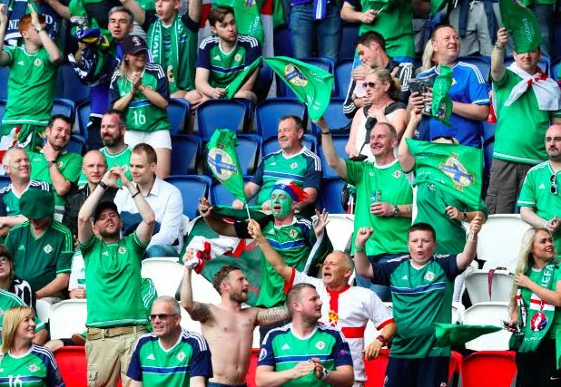 Les notes d&rsquo;Irlande du Nord-Allemagne