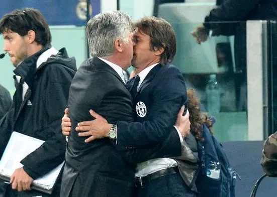 Ancelotti : «<span style="font-size:50%">&nbsp;</span>Conte est le meilleur entraîneur de cet Euro<span style="font-size:50%">&nbsp;</span>»