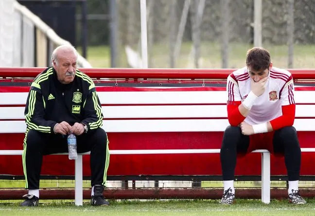 Del Bosque : «<span style="font-size:50%"> </span>Casillas est le seul à qui je n’ai pas écrit<span style="font-size:50%"> </span>»