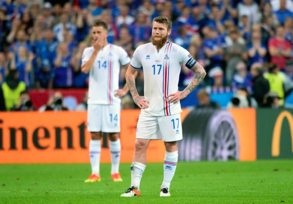 Les notes de l&rsquo;Islande face à la France