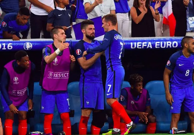 Giroud : «<span style="font-size:50%">&nbsp;</span>On les a eus à l’usure<span style="font-size:50%">&nbsp;</span>»