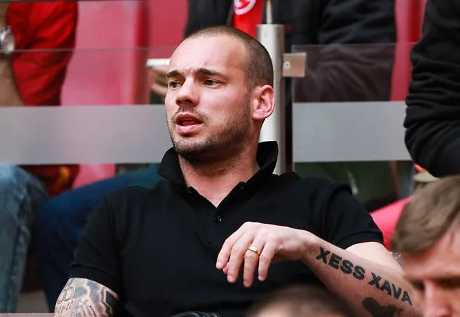 Sneijder : 210 000€ le carton jaune