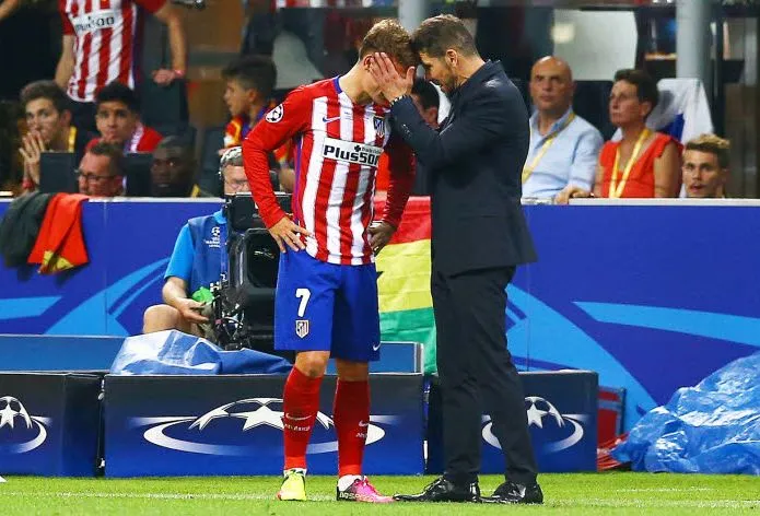 Simeone voit Griezmann sur le podium du Ballon d&rsquo;or