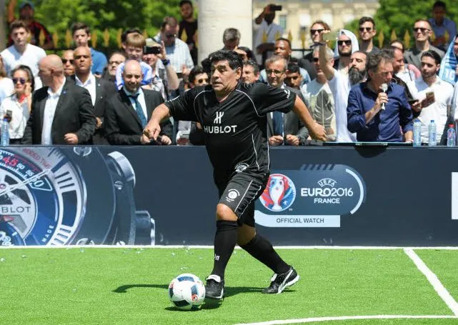 Maradona en guerre contre les Simpson