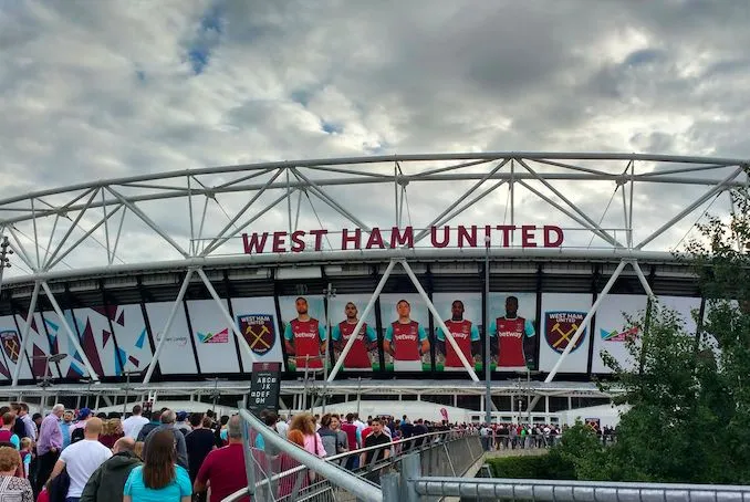 On était à l’inauguration du nouveau stade de West Ham
