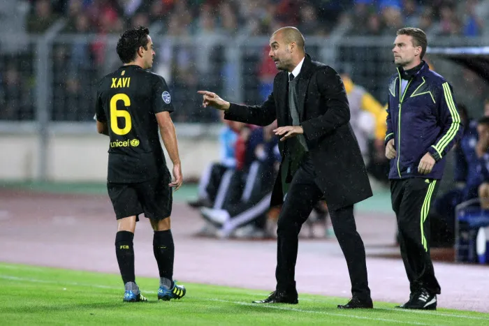 Xavi: «<span style="font-size:50%"> </span>Si quelqu’un peut changer Manchester City, c’est Pep<span style="font-size:50%"> </span>»