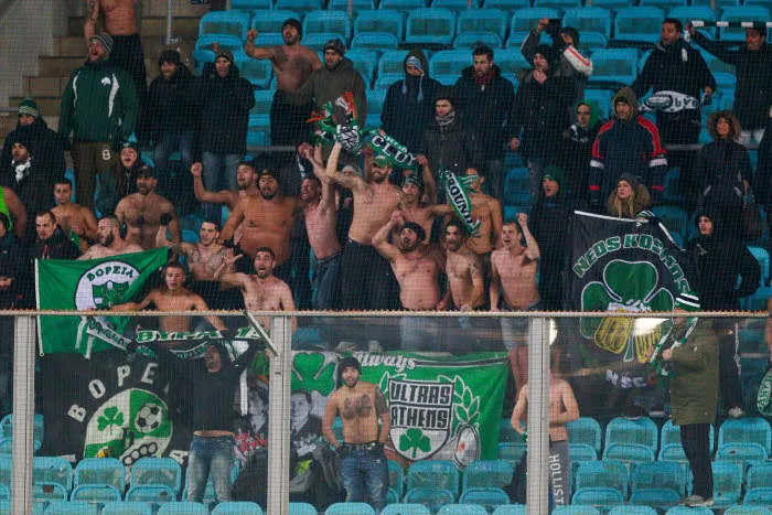 Les ultras internationaux du Panathinaikos