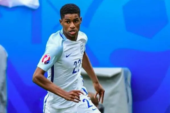 Rashford avec les Espoirs anglais