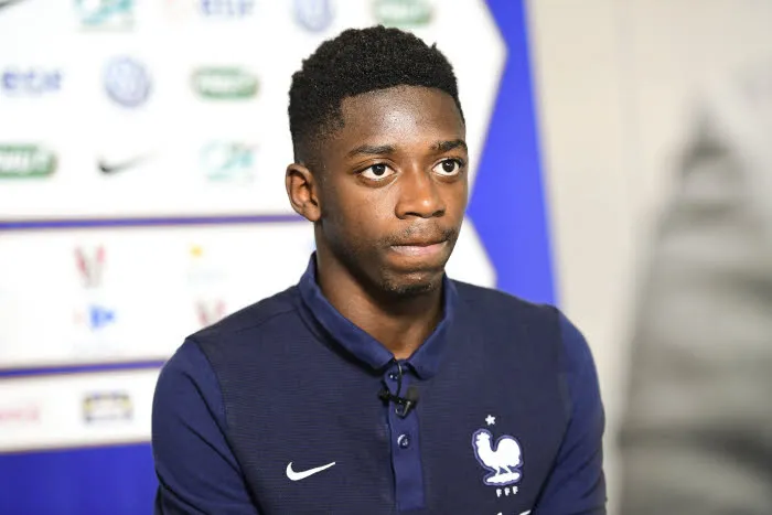 Deschamps : «<span style="font-size:50%">&nbsp;</span>Dembélé a toutes les qualités pour le haut niveau<span style="font-size:50%">&nbsp;</span>»
