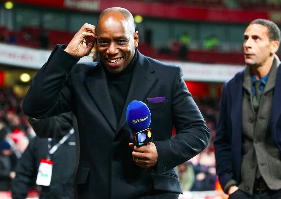 Ian Wright tacle Wenger
