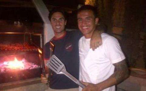 Photo : Le barbecue d’Arteta
