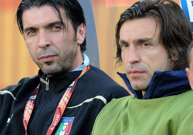 Pirlo et Buffon, ces esthètes…