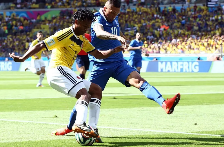 En direct : Colombie – Grèce (3 – 0)
