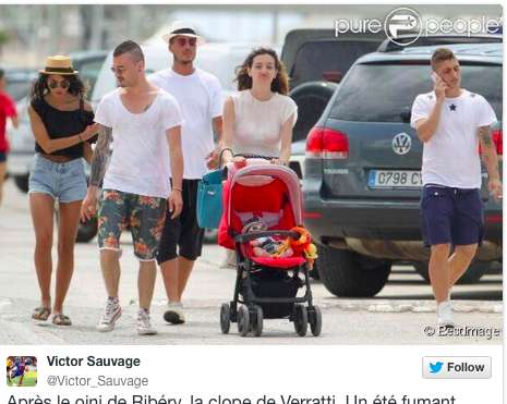 Twitter : La cigarette de Verratti